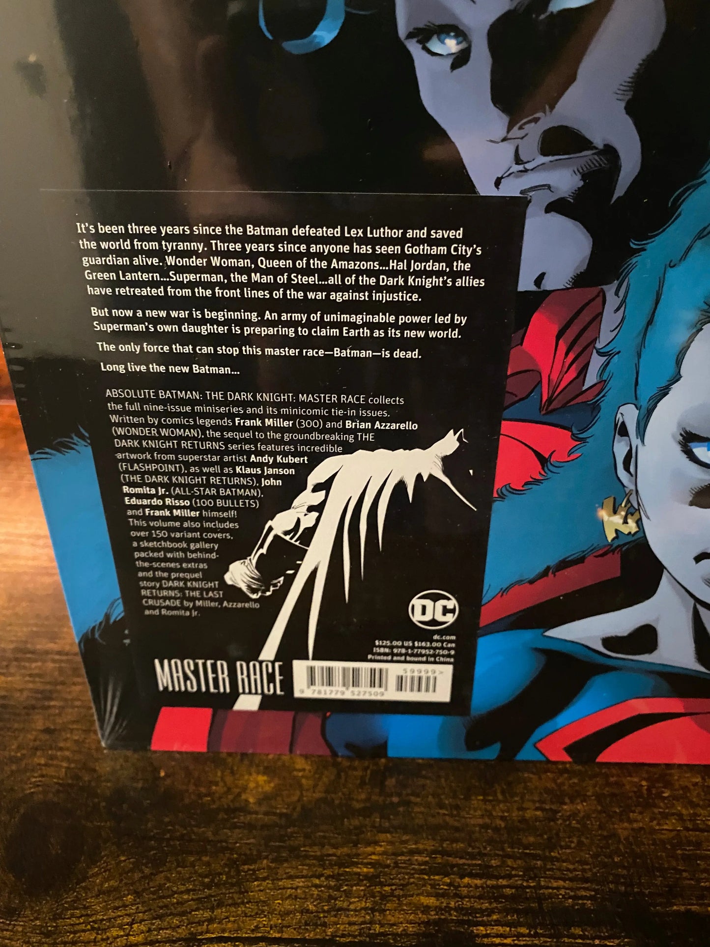 ABSOLUTE BATMAN THE DARK KNIGHT THE MASTER RACE HC (2024 EDITION) Amos Comics
