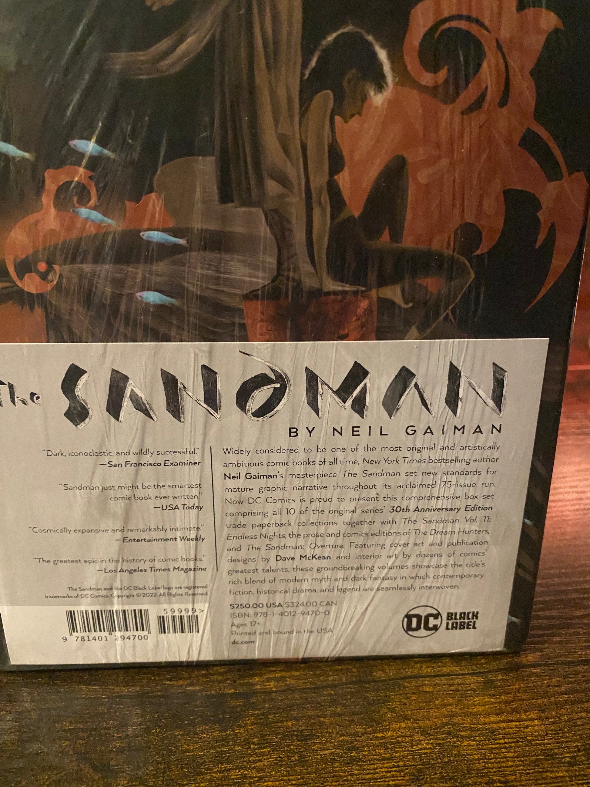 The Sandman Expanded Edition Box Set (14 TPBs) — Brand New & Unopened — DC Black Label DC Comics