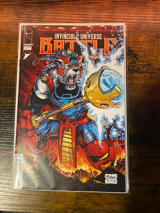 INVINCIBLE UNIVERSE BATTLE BEAST #7 CVR B TODD MCFARLANE & ANNALISA LEONI VAR Image Comics