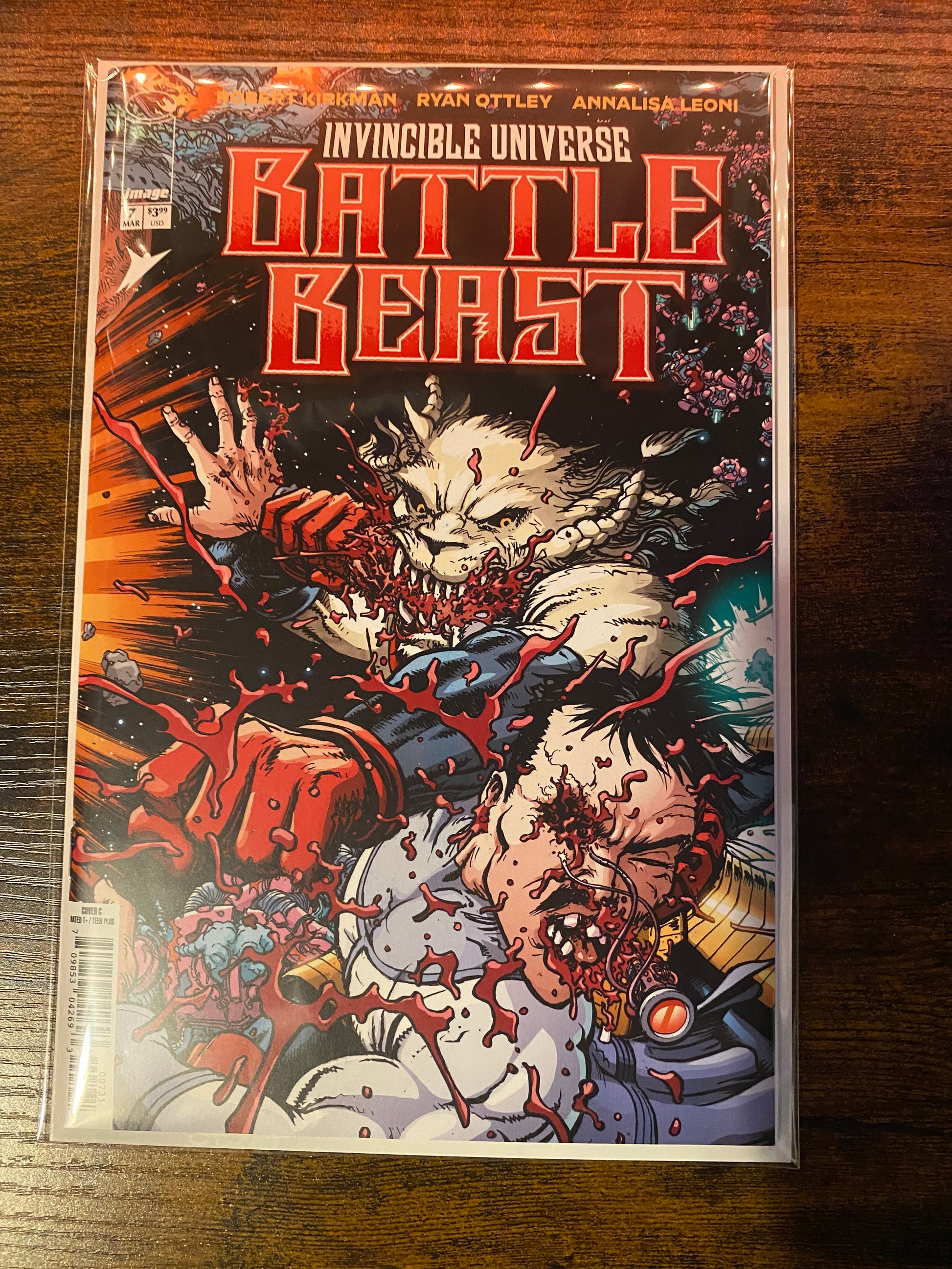 INVINCIBLE UNIVERSE BATTLE BEAST #7 1:10 Ratio Cvr Image Comics