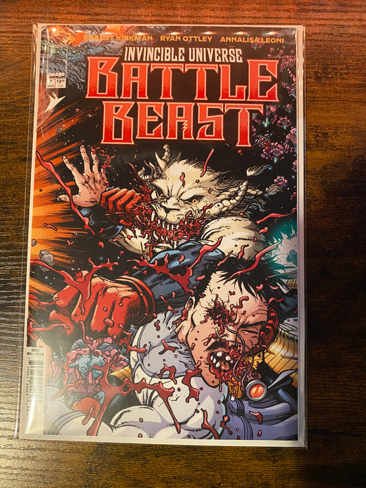 INVINCIBLE UNIVERSE BATTLE BEAST #7 1:10 Ratio Cvr Image Comics