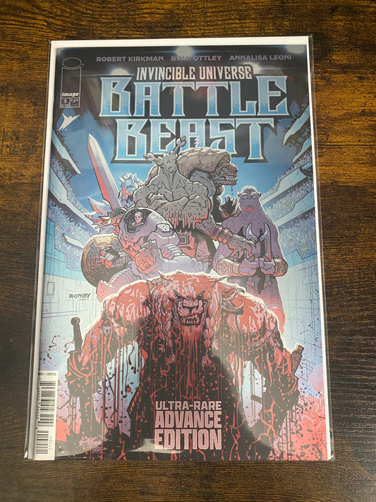 BATTLE BEAST #2 Ultra-Rare Advanced Foil Image Comics