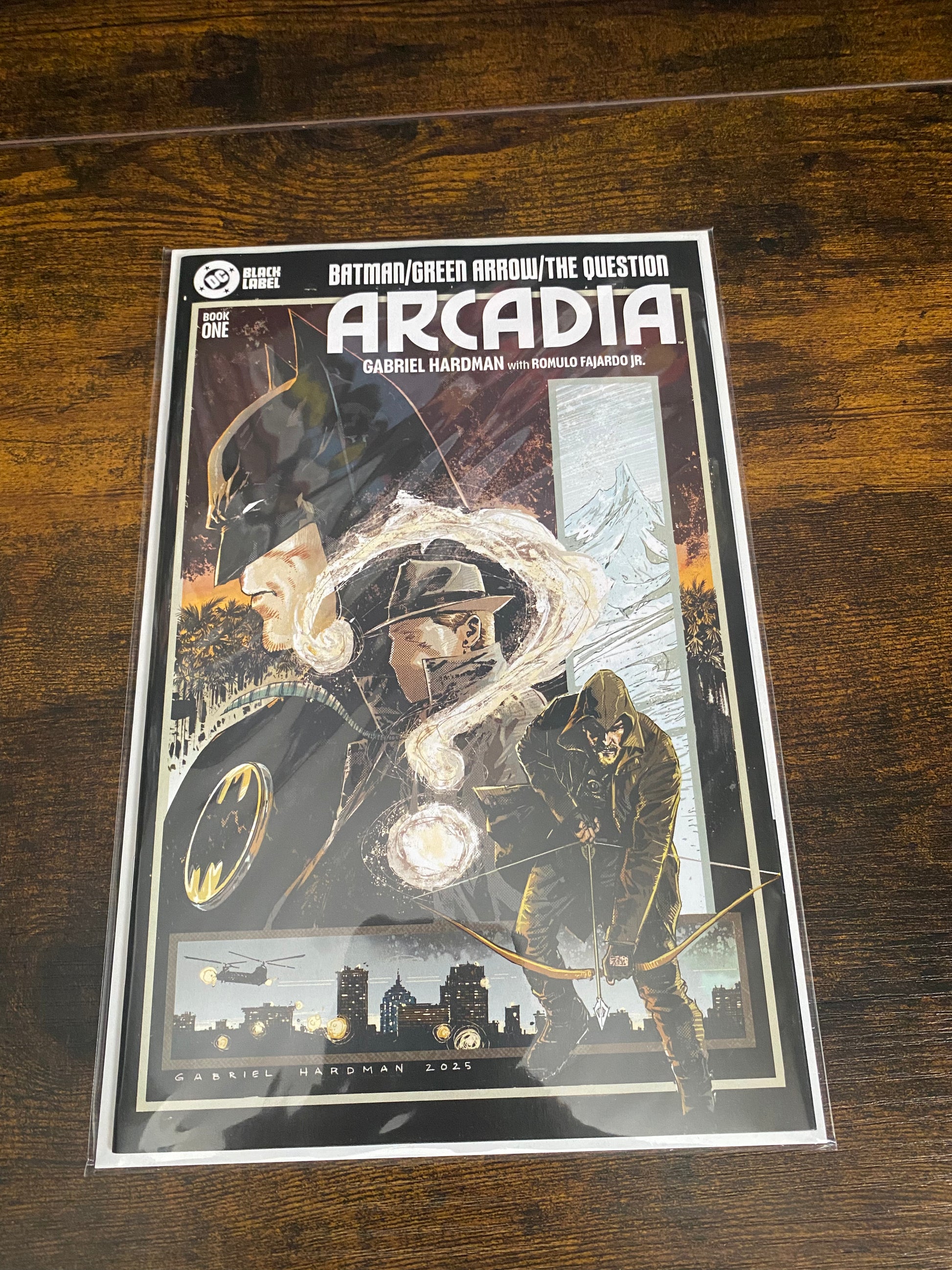 Batman Green Arrow The Question Arcadia #1 (Of 4) Cover A Gabriel Hardman DC Comics