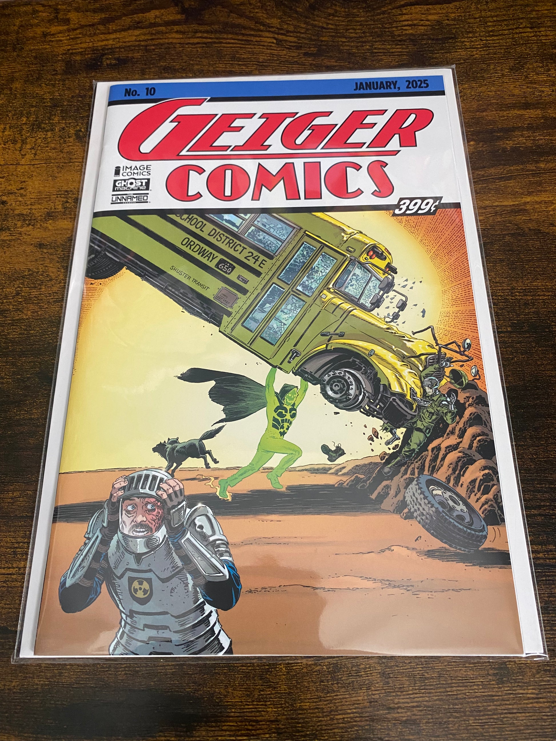 Geiger #10 Cover B Jerry Ordway Variant Image Comics